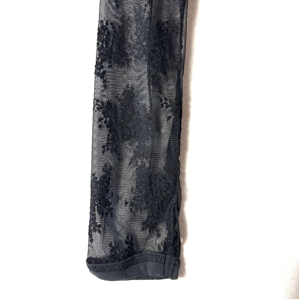 Free People Lady Lux Light Year L Large Bodysuit Black Lace Thong - Picture 2 of 12
